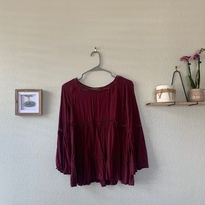 Boho flowy long sleeve